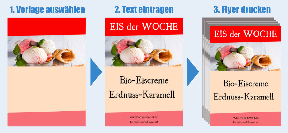 Flyer Online Erstellen Werbeflyer Gestalten Urkunden Online De