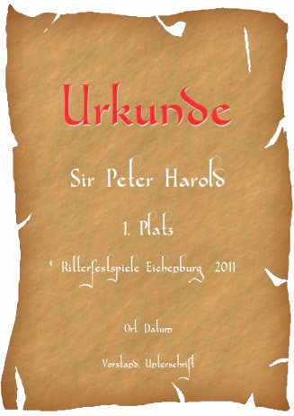 Historische Urkunden selbst gestalten und drucken
