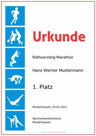 Siegerurkunden selbst gestalten und drucken