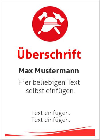 Urkunden Berufe, Praktikum, Flyerhier online gestalten Feuerwehrurkunde, Logo (Berufe)