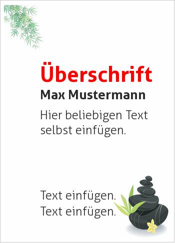 Zertifikate, Diplome, Urkunden, Flyerhier online gestalten Urkunde, Bambus, Steine (Natur und Umwelt)