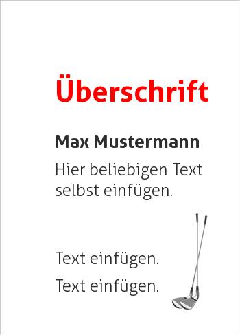 Golf, Schläger (Sport und Spiele)