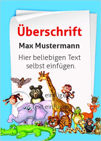 Gutschein Tiere (Gutscheine)