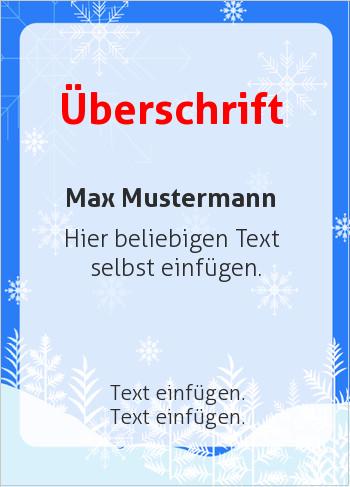 Gutscheine, Geschenkgutscheinehier online gestalten Gutschein Winterlandschaft (Gutscheine)
