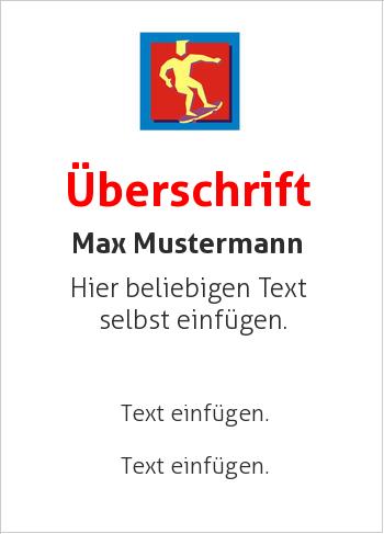 Urkunden, Skatenhier online gestalten Sporturkunde Skaten (Sport, Grafik Sportarten oben)