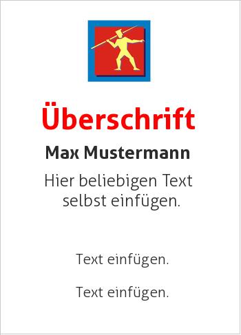 Sporturkunde Speerwerfen (Sport, Grafik Sportarten oben)