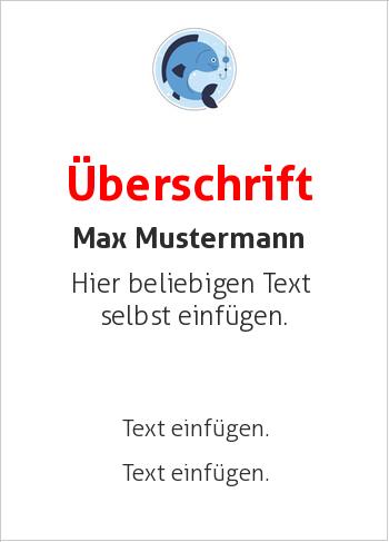 Sporturkunde Angelnhier online gestalten Angeln, Fisch (Sport und Spiele)