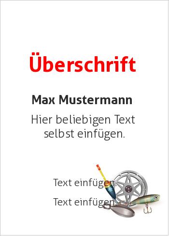 Sporturkunde Angelnhier online gestalten Angeln, Angelzubehör (Sport und Spiele)