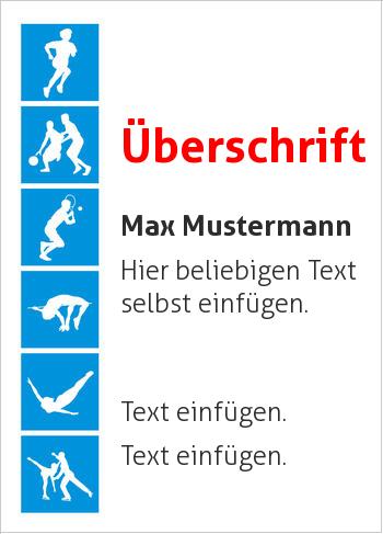 Sporturkunde, Siegerurkundehier online gestalten Sporturkunde, Sport allgemein (Sport, allgemein)