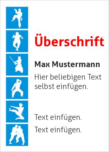 Sporturkunde, Siegerurkunde, Kampfsporthier online gestalten Sporturkunde Kampfsport (Sport, allgemein)