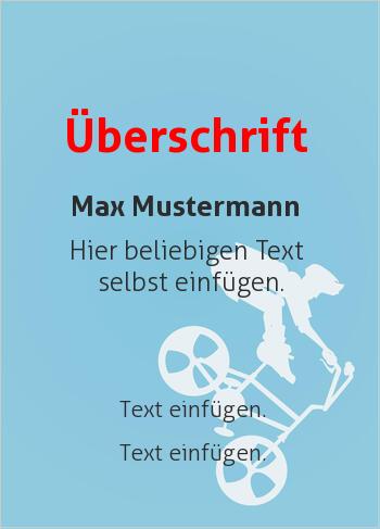 Sporturkunde, Urkunde, BMXhier online gestalten Sport-Grafik BMX (Sport, Sportarten Hintergrund)