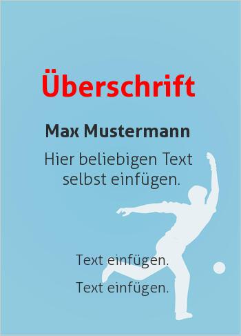 Sporturkunde, Kegel-Urkundehier online gestalten Sport-Grafik Kegeln (Sport, Sportarten Hintergrund)