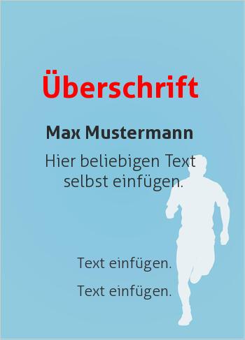 Sporturkunde, Urkunde, Laufenhier online gestalten Sport-Grafik Laufen (Sport, Sportarten Hintergrund)