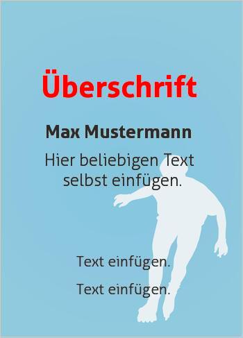 Sport-Grafik Inlineskate, Herren (Sport, Sportarten Hintergrund)