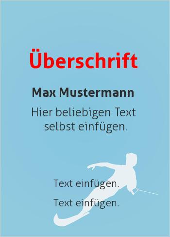 Sporturkunde, Urkunde, Wasserski, Herrenhier online gestalten Sport-Grafik Wasserski, Herren (Sport, Sportarten Hintergrund)