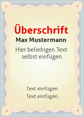 Zertifikate, Diplome, Urkundenhier online gestalten Wertpapier, Braun, Gold (Diplome und Zertifikate)