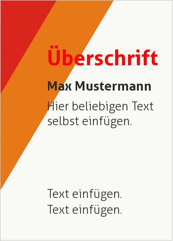 Zertifikate, Diplome, Urkundenhier online gestalten Diagonale Streifen mit Hintergrund, Rot (Streifen, Wellen und Banner)