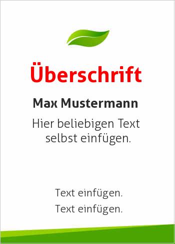 Zertifikate, Diplome, Urkundenhier online gestalten Zertifikat Blatt, Grün (Natur und Umwelt)