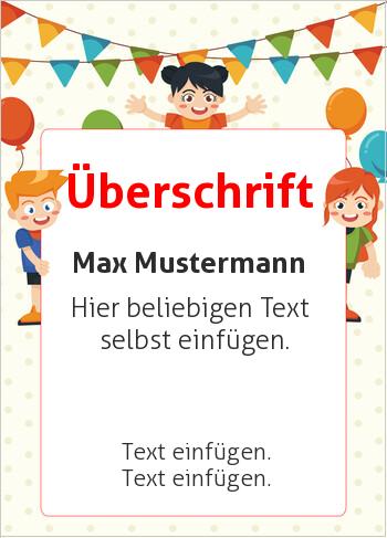 Kinder-Urkunden, Flyerhier online gestalten Kinderurkunde mit Kindern (Babys und Kinder)