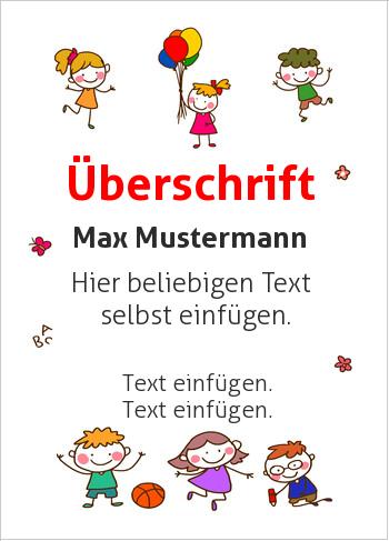 Kinder-Urkunden, Flyerhier online gestalten Kinderurkunde, spielen (Babys und Kinder)