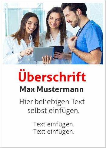 Urkunden Berufe, Praktikum, Flyerhier online gestalten Berufsurkunde Medizin (Berufe)