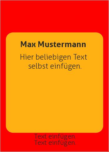 Flyer, Handzettelhier online gestalten Handzettel Orange, Rot (Flyer, Rahmen)