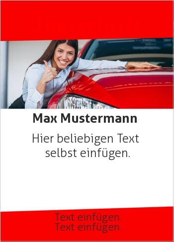 Flyer, Handzettel, Werbunghier online gestalten Flyer Autopflege (Flyer, Foto)