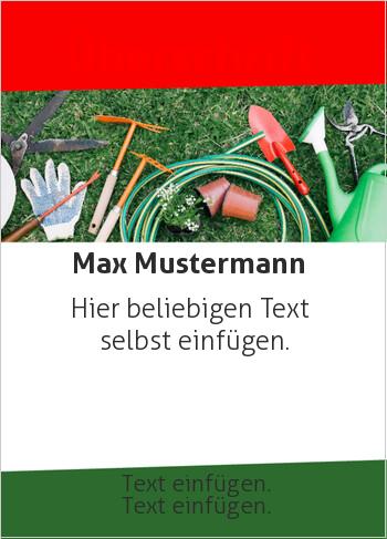 Flyer, Handzettel, Werbunghier online gestalten Flyer Garten (Flyer, Foto)