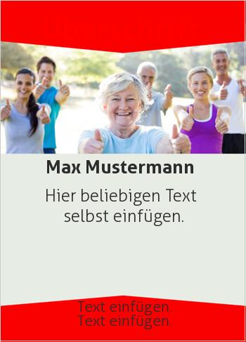 Flyer, Handzettel, Werbunghier online gestalten Flyer, Senioren, Frauen (Flyer, Foto)