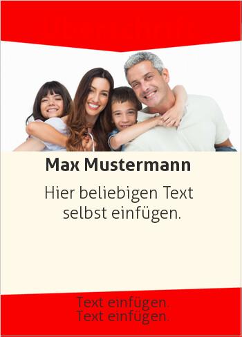 Flyer, Handzettel, Werbunghier online gestalten Flyer, Familie (Flyer, Foto)