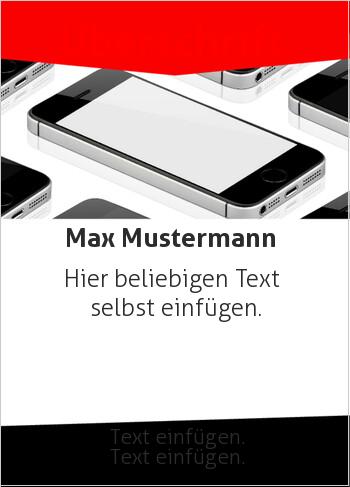 Flyer, Handzettel, Werbunghier online gestalten Flyer, Smartphones (Flyer, Foto)